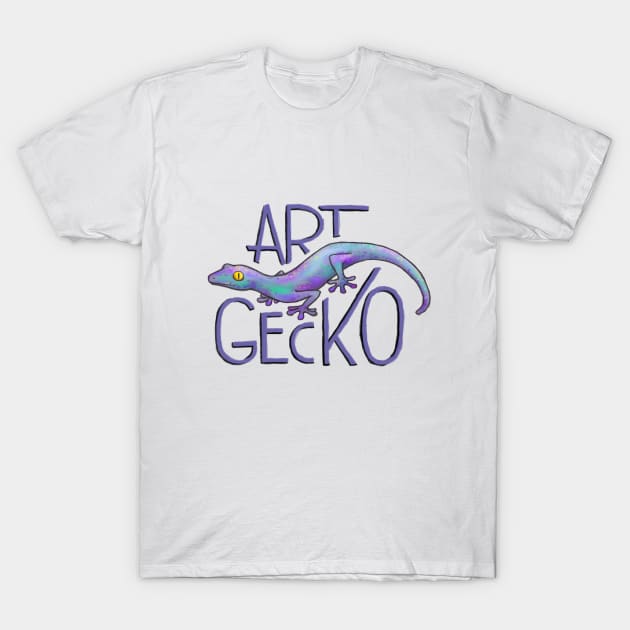 Art Gecko T-Shirt by Manicdoodler